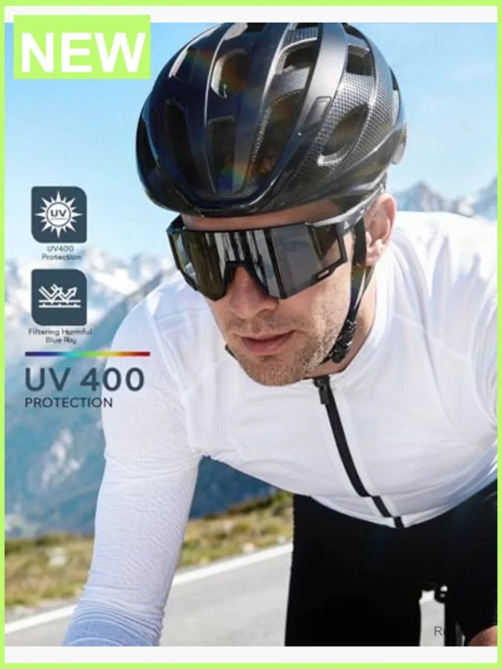Polarized Sports Sunglasses UV400 for Running Cycling Fishing Driving Unisex